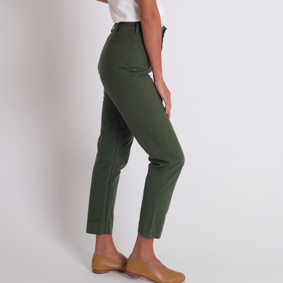 Jesse Kamm Ranger Pants in Olive - Picture 3 of 8